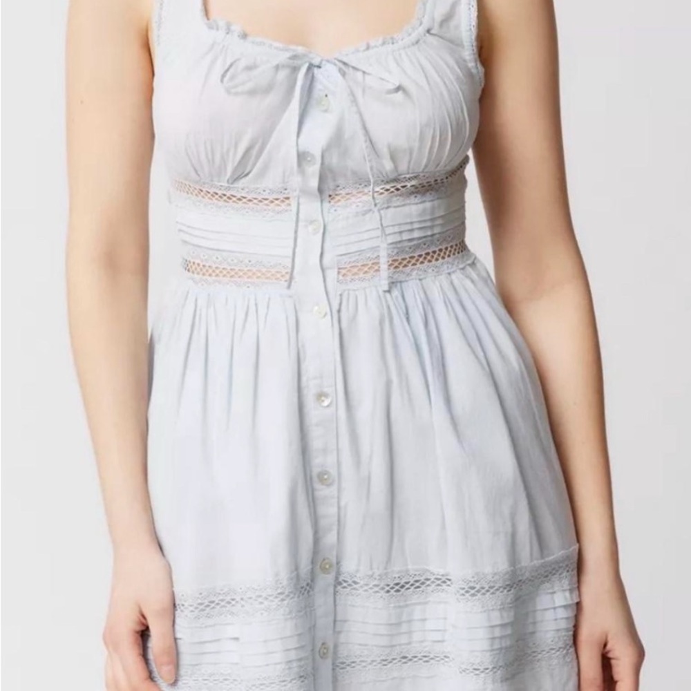 Urban Outfitters Light Blue Midi Dress